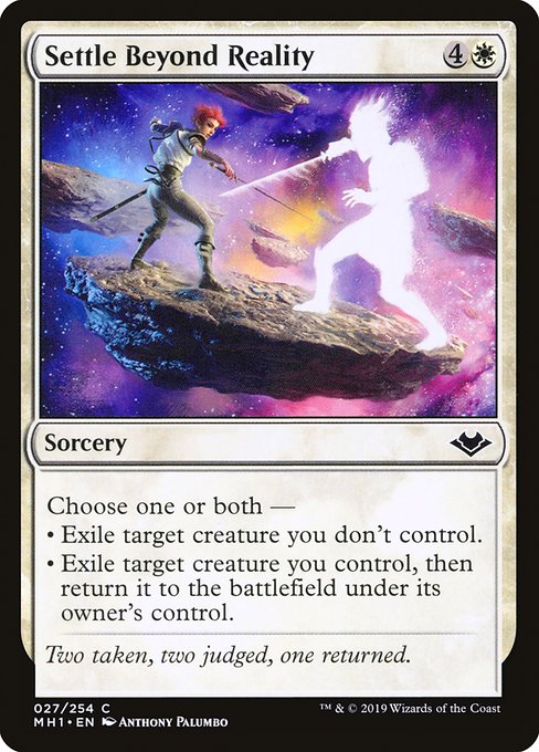 Settle Beyond Reality - Modern Horizons