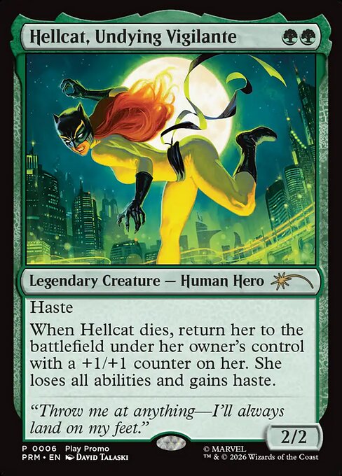Hellcat, Undying Vigilante - Wizards Play Network 2026