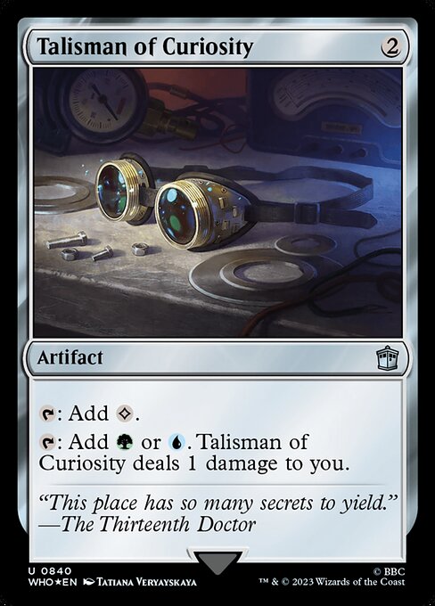 Talisman of Curiosity - Doctor Who - Surge Foil