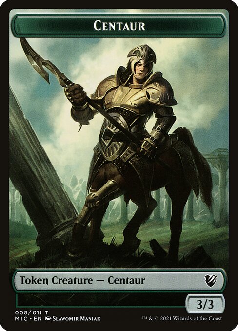 Centaur - Midnight Hunt Commander Tokens
