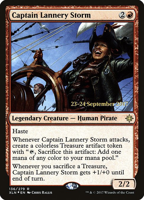 Captain Lannery Storm - Ixalan Promos - Promo Foil