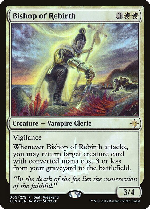 Bishop of Rebirth - Ixalan Promos - Promo Foil