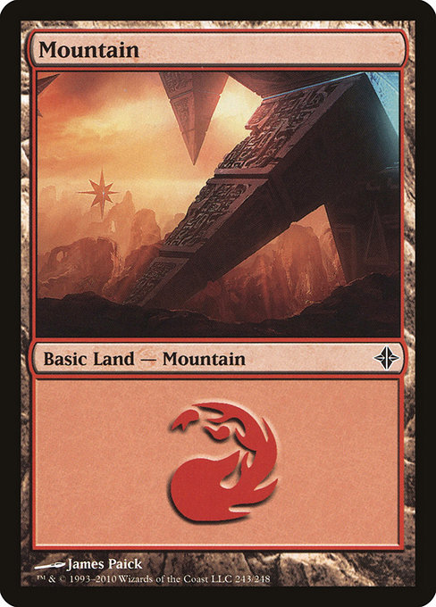 Mountain - Rise of the Eldrazi