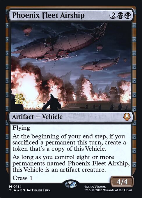 Phoenix Fleet Airship - Avatar: The Last Airbender Promos