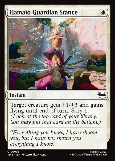 Hamato Guardian Stance - Teenage Mutant Ninja Turtles