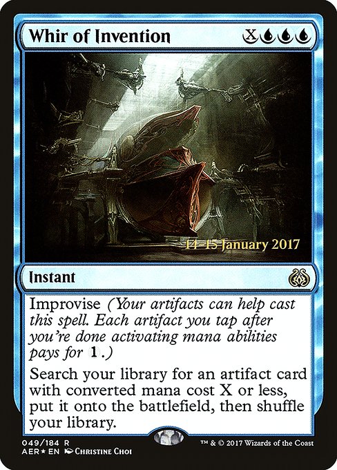 Whir of Invention - Aether Revolt Promos - Promo Foil