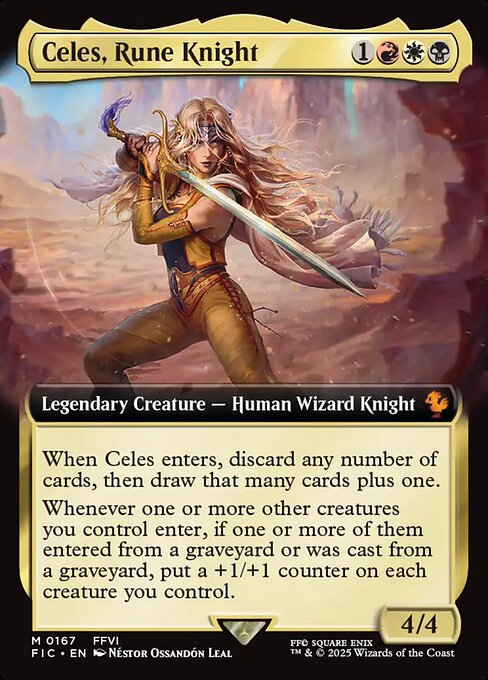 ルーンナイト、セリス/Celes, Rune Knight ルーンナイト、セリス (Magic: The Gathering—FINAL FANTASY