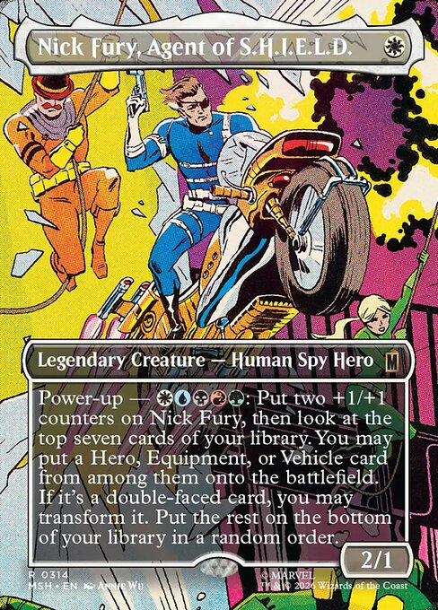 Nick Fury, Agent of S.H.I.E.L.D. - Marvel Super Heroes - Borderless
