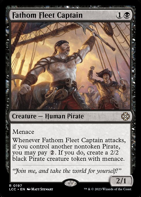 Fathom Fleet Captain - The Lost Caverns of Ixalan Commander