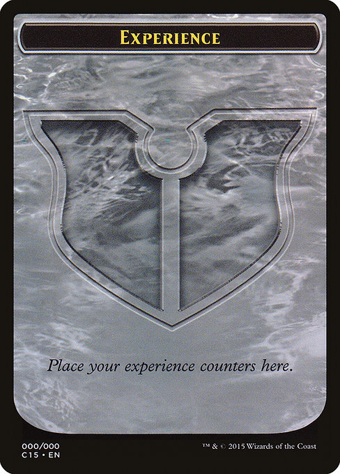 Experience - Commander 2015 Tokens