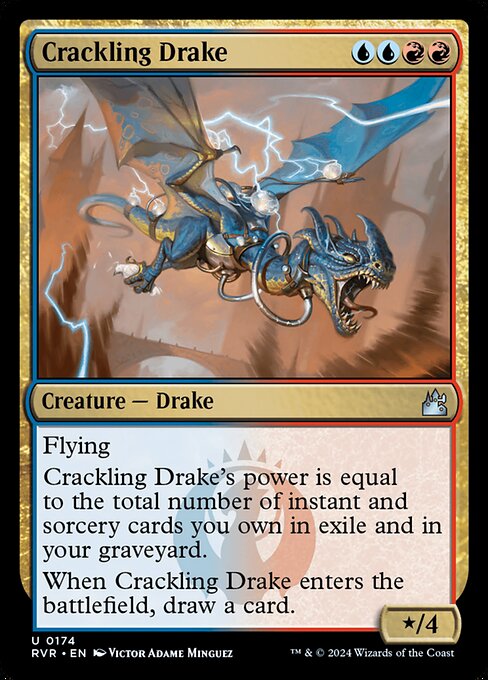 Crackling Drake - Ravnica Remastered