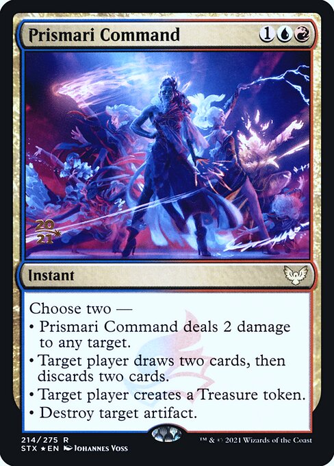 Prismari Command - Strixhaven: School of Mages Promos - Promo Foil