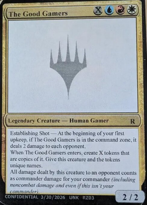 The Good Gamers - Unknown Event