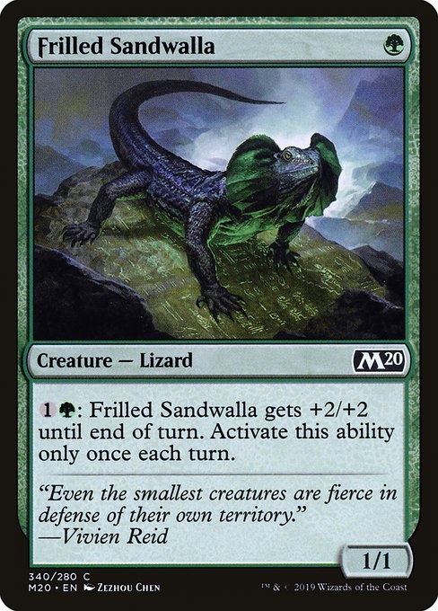 Frilled Sandwalla - Core Set 2020