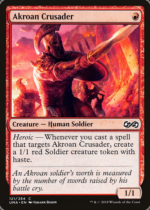 Akroan Crusader - Ultimate Masters