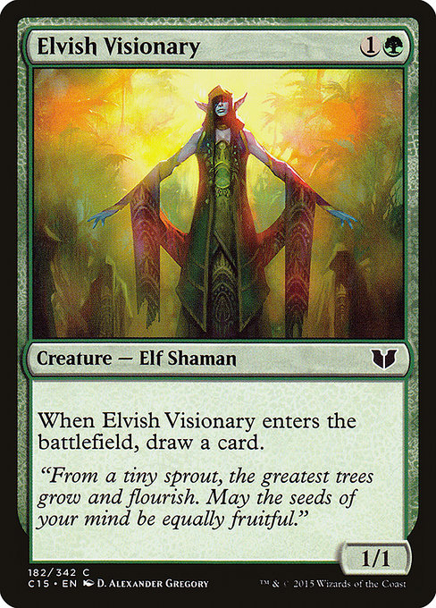 Elvish Visionary - Commander 2015