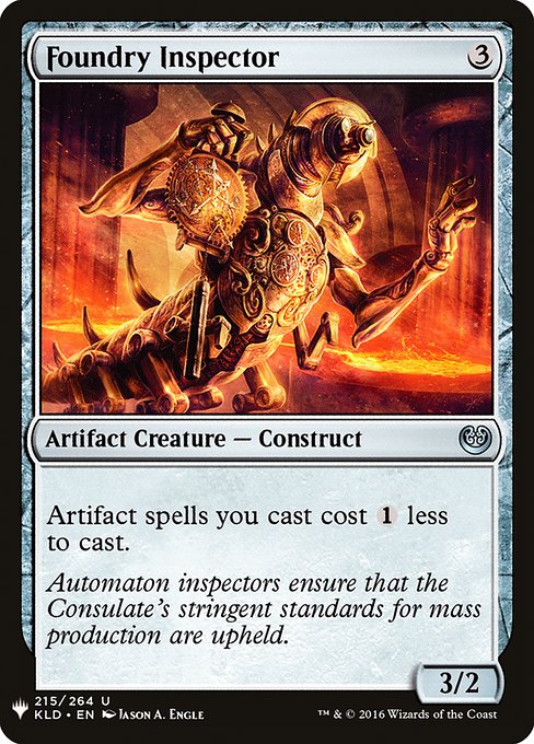 Foundry Inspector - The List