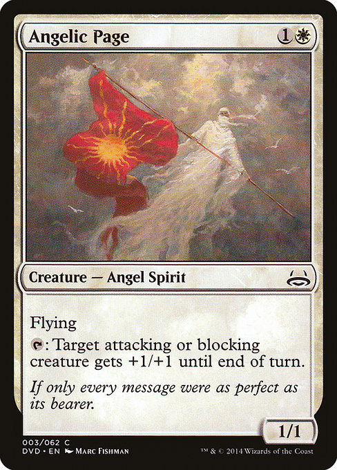 Angelic Page - Duel Decks Anthology: Divine vs. Demonic