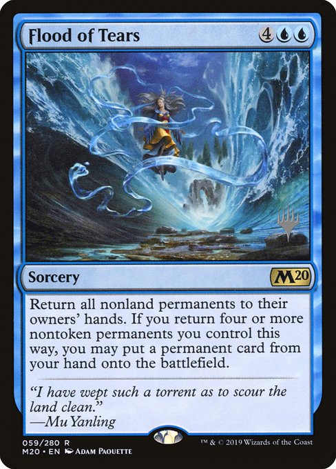 Flood of Tears - Core Set 2020 Promos