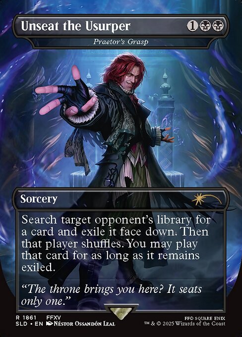 Unseat the Usurper (Praetor's Grasp) - Secret Lair Drop - Borderless