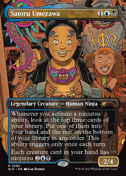 Satoru Umezawa - Secret Lair Drop - Borderless