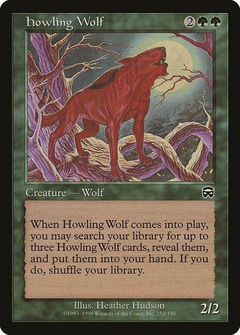 Howling Wolf - Mercadian Masques