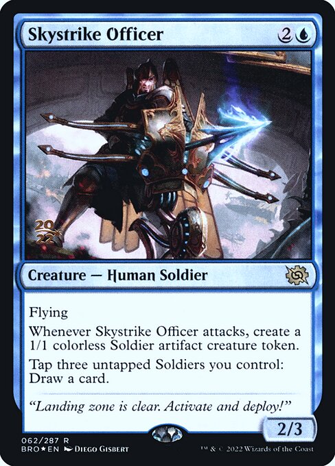 Skystrike Officer - The Brothers' War Promos