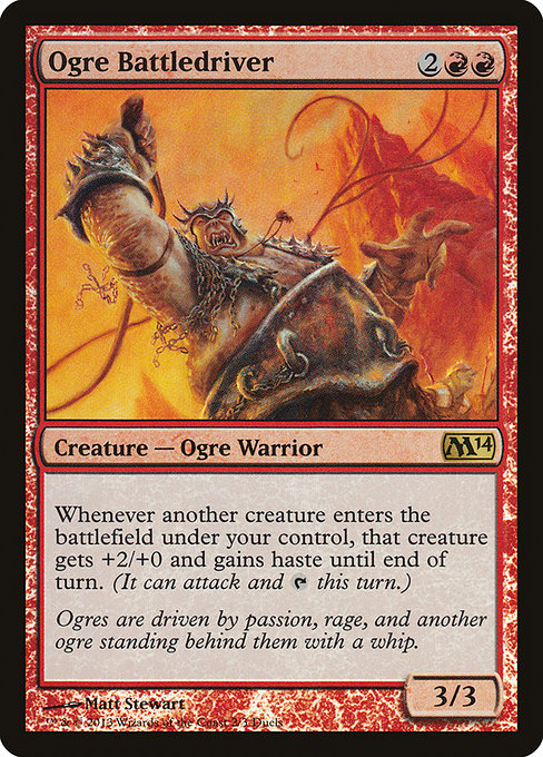 Ogre Battledriver - Duels of the Planeswalkers 2014 Promos - Promo Foil