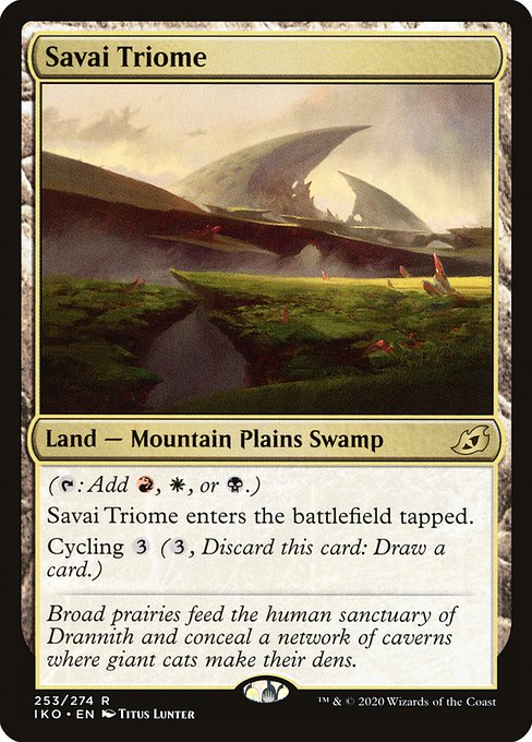 Savai Triome - Ikoria: Lair of Behemoths