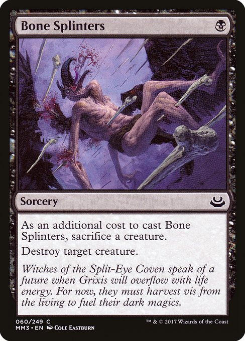 Bone Splinters - Modern Masters 2017