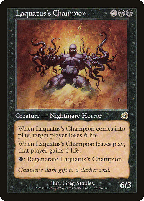 Laquatus's Champion - Torment