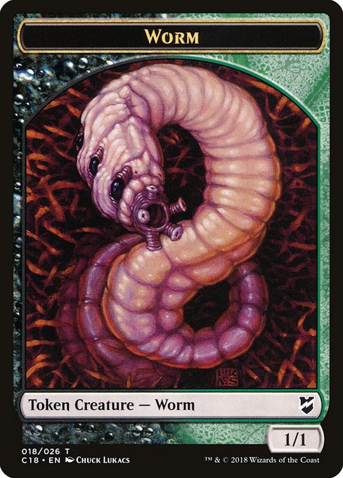 Worm - Commander 2018 Tokens