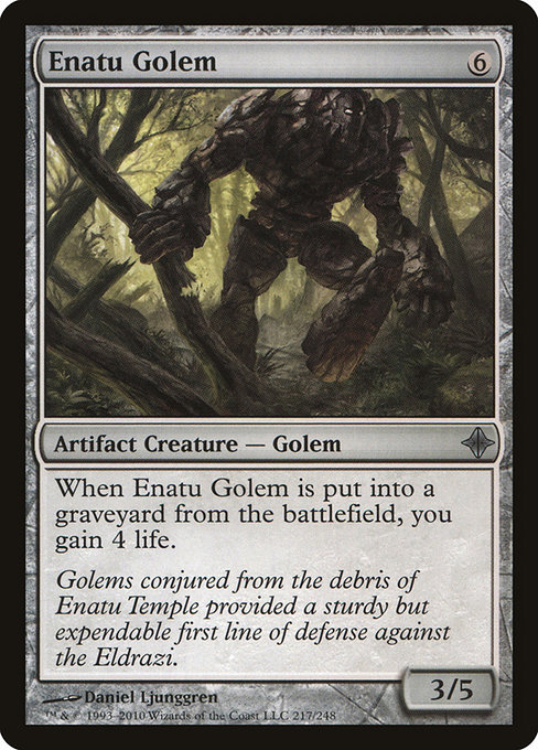 Enatu Golem - Rise of the Eldrazi