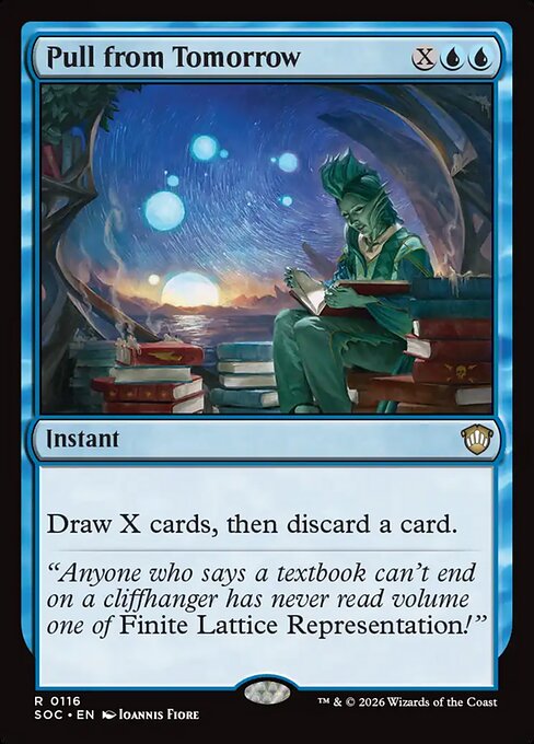 Pull from Tomorrow - Secrets of Strixhaven Commander