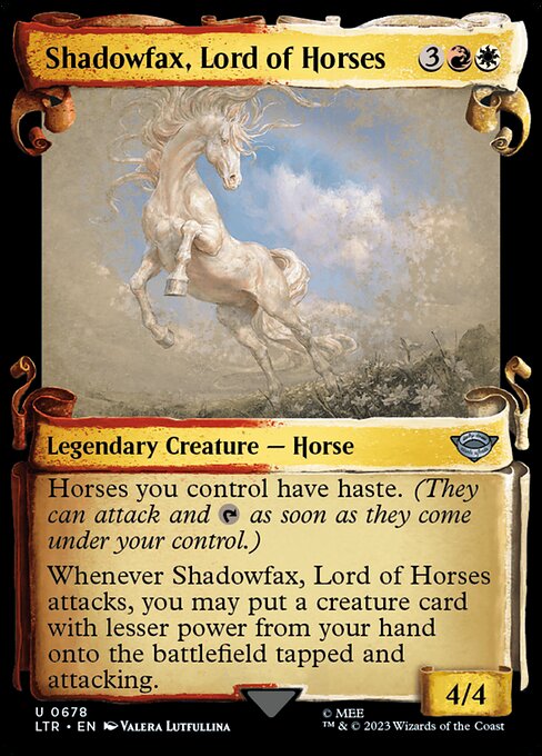 Shadowfax, Lord of Horses - The Lord of the Rings: Tales of Middle-earth