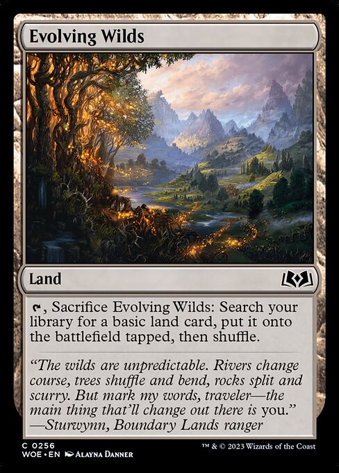 Evolving Wilds - Wilds of Eldraine