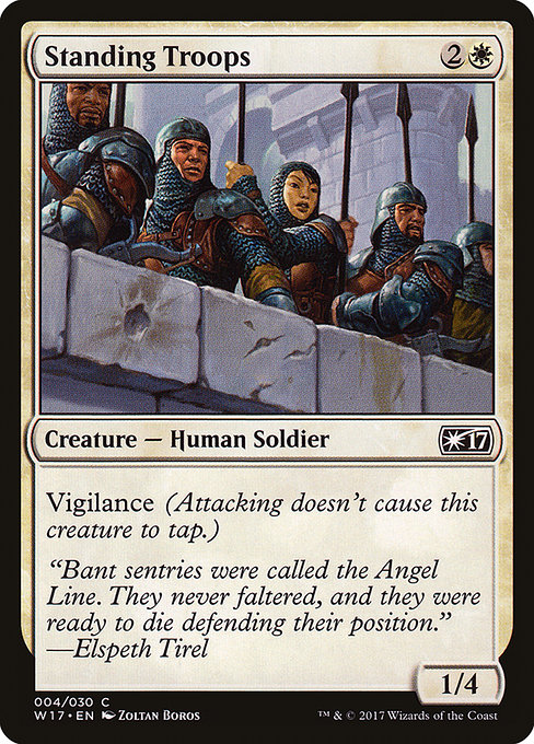 Standing Troops - Welcome Deck 2017