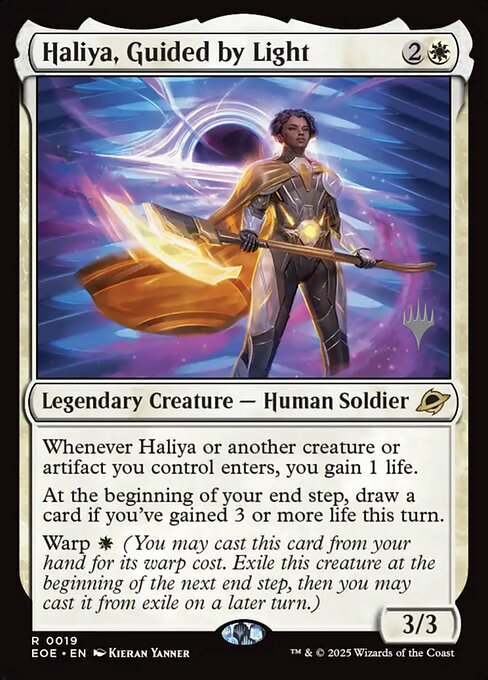 Haliya, Guided by Light - Edge of Eternities Promos