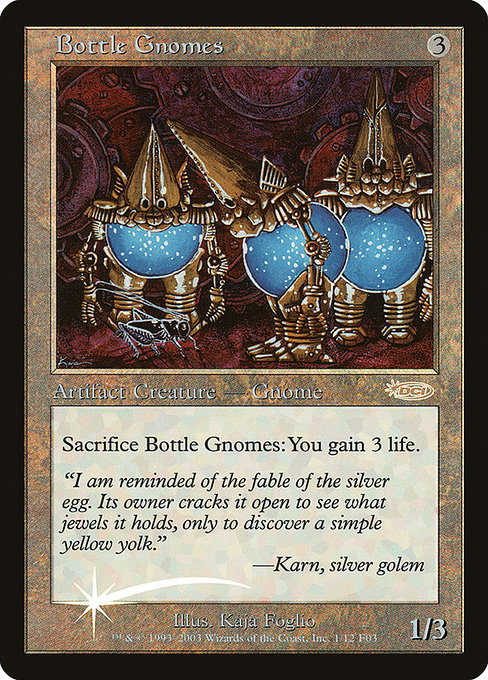 Bottle Gnomes - Friday Night Magic 2003 - Promo Foil