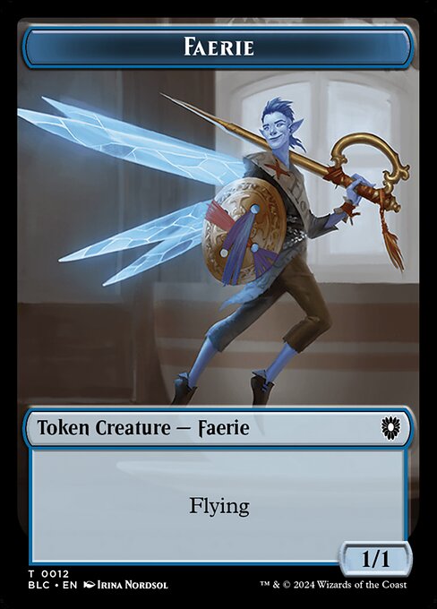 Faerie - Bloomburrow Commander Tokens