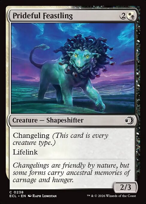 Prideful Feastling - Lorwyn Eclipsed