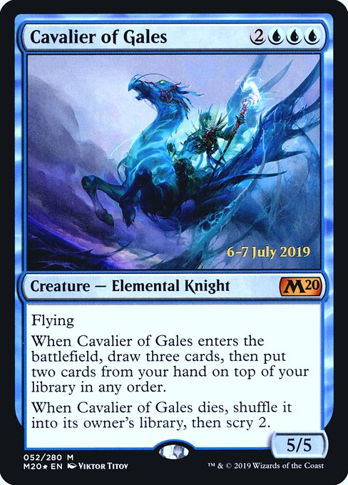 Cavalier of Gales - Core Set 2020 Promos - Promo Foil