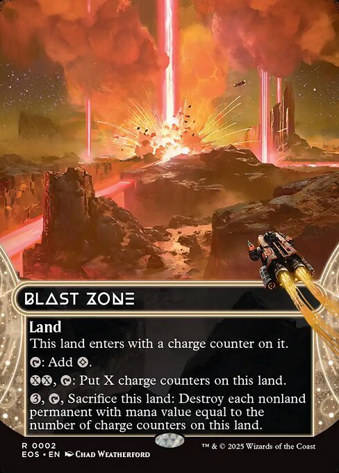 Blast Zone - Edge of Eternities: Stellar Sights - Borderless