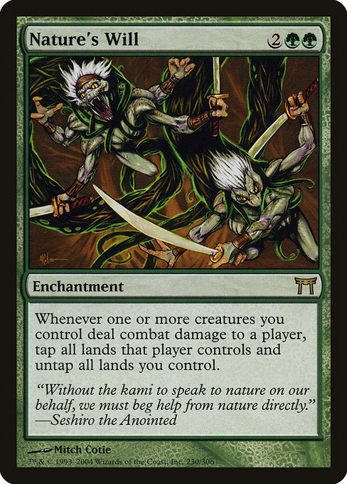 Nature's Will - Champions of Kamigawa