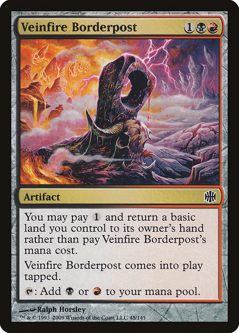 Veinfire Borderpost - Alara Reborn