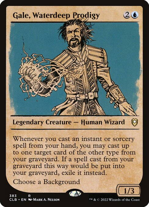 Gale, Waterdeep Prodigy - Commander Legends: Battle for Baldur's Gate