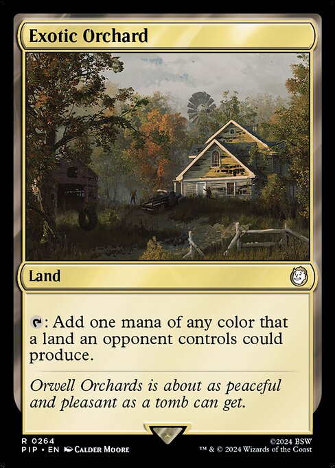 Exotic Orchard - Fallout