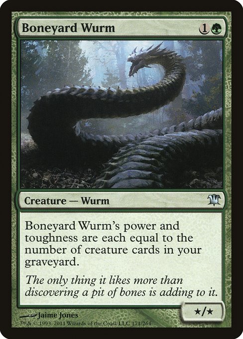 Boneyard Wurm - Innistrad