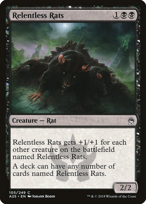 Relentless Rats - Masters 25