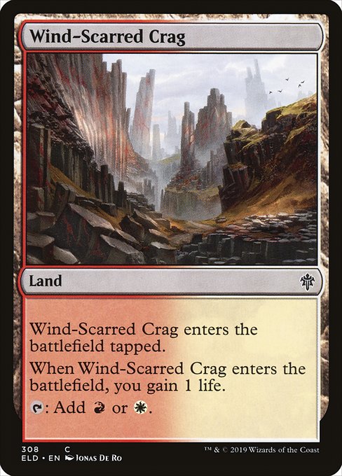 Wind-Scarred Crag - Throne of Eldraine